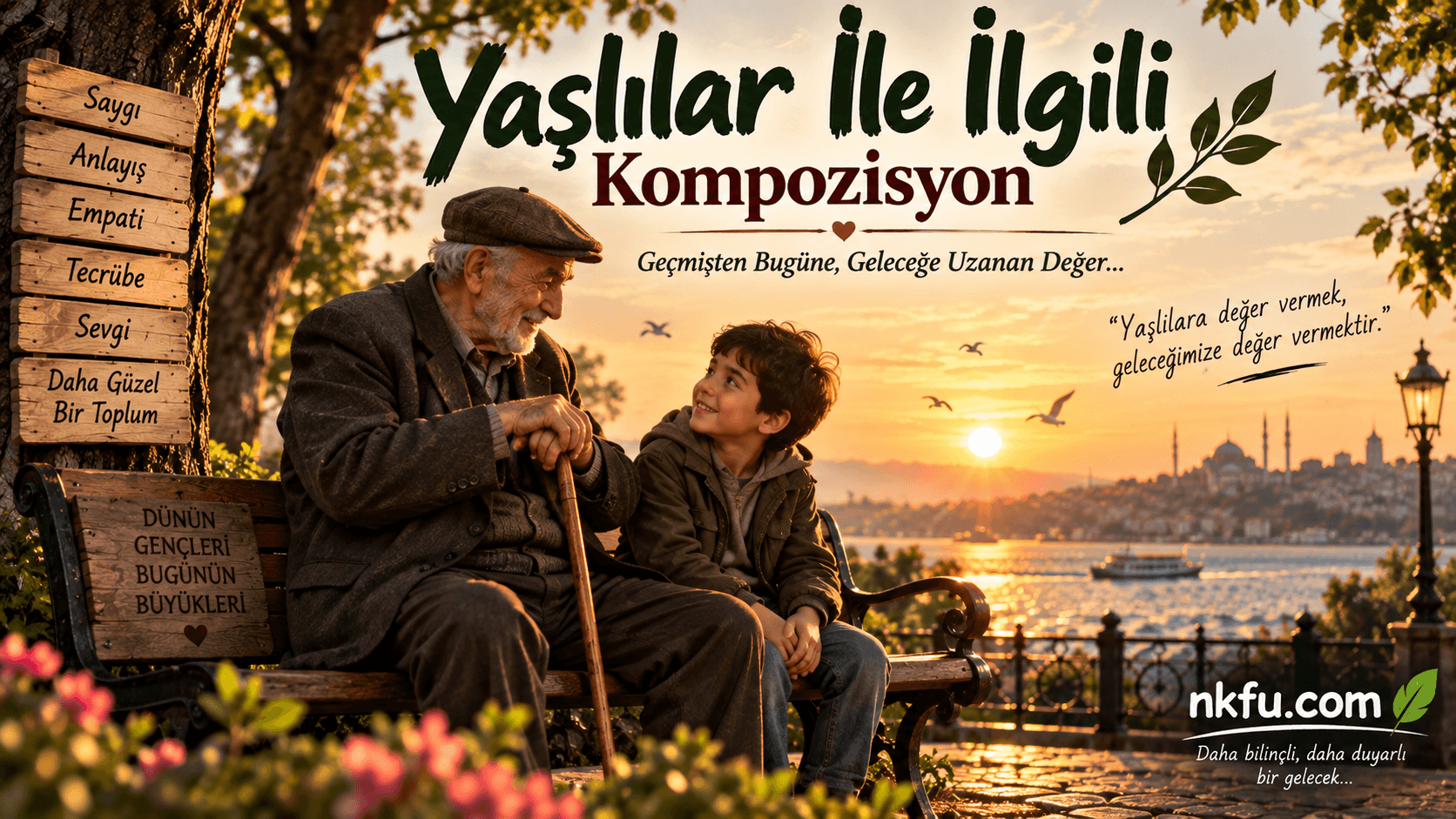 Yaşlılar İle İlgili Kompozisyon