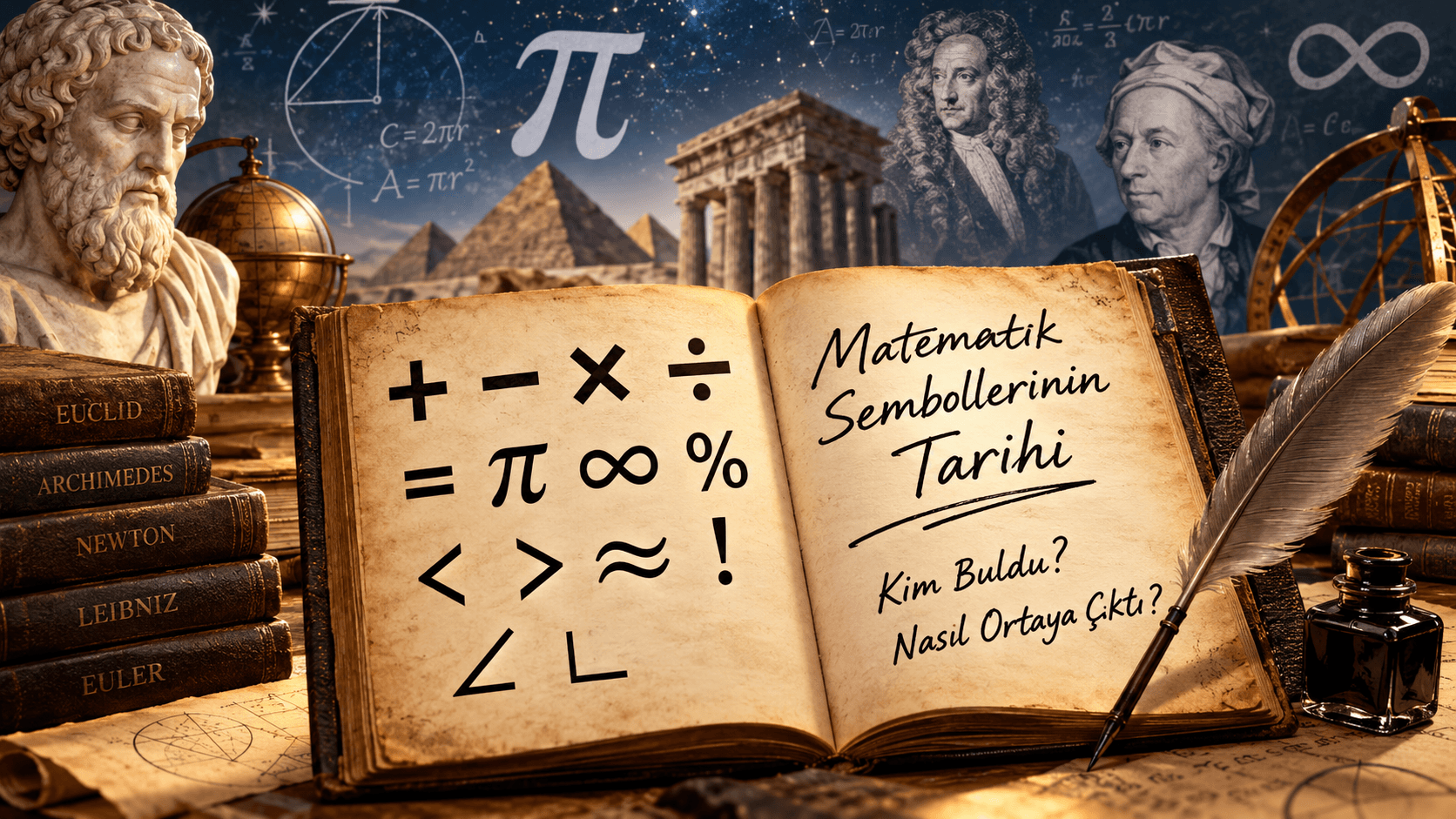 Matematikte Kullanılan Sembollerin Ortaya Çıkışı, Hangi Matematikçiler Sembolleri Bulmuştur?