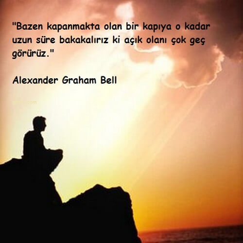 Alexander Graham Bell Sözleri