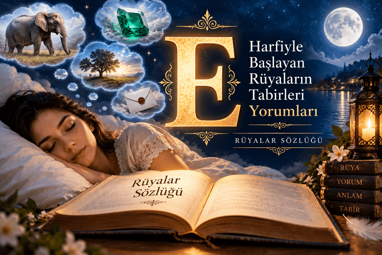 E Harfiyle Başlayan Rüyaların Tabirleri Yorumları, Rüyalar Sözlüğü E Harfi