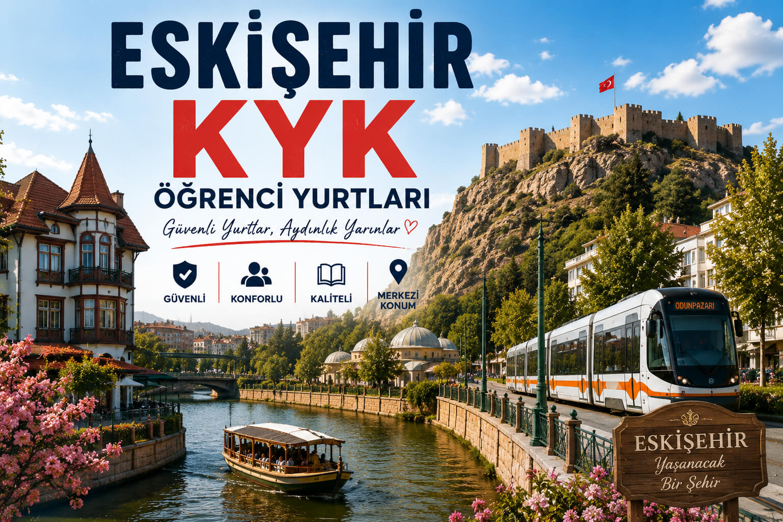 Eskişehir Devlet (KYK) Öğrenci Yurtları Adres ve Telefonları, İletişim Bilgileri