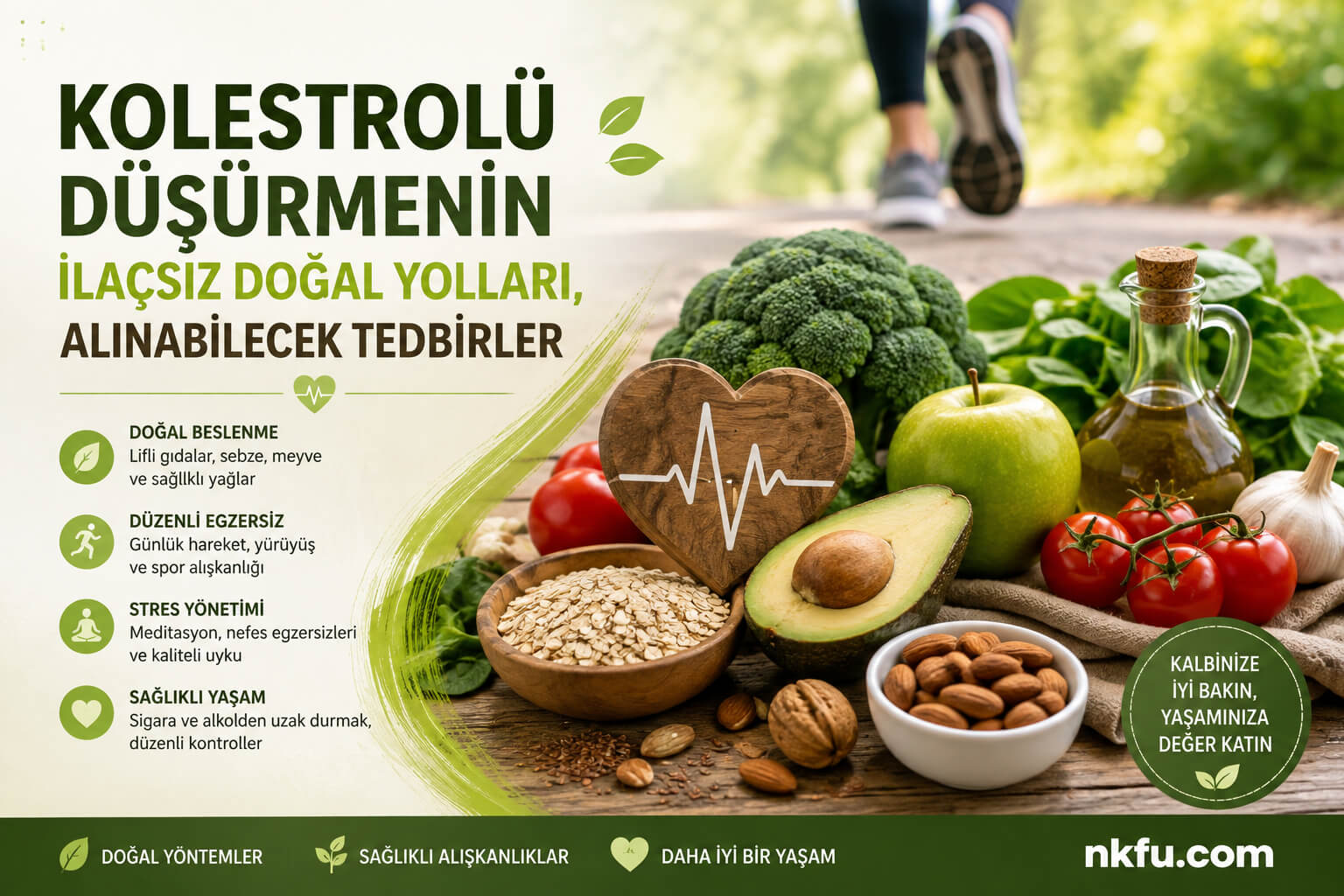 Kolestrolü Düşürmenin İlaçsız Doğal Yolları