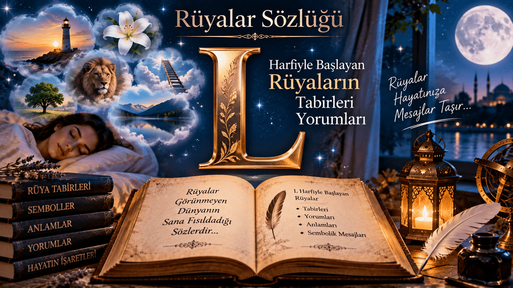 L Harfiyle Başlayan Rüyaların Tabirleri Yorumları, Rüyalar Sözlüğü L Harfi