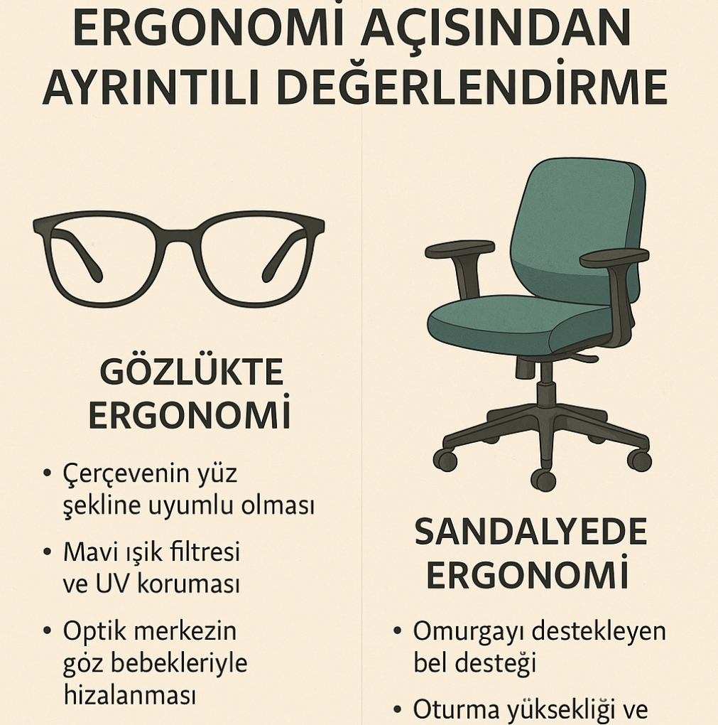 Gözlük ve Sandalyenin Ergonomik Açısından Değerlendirilmesi