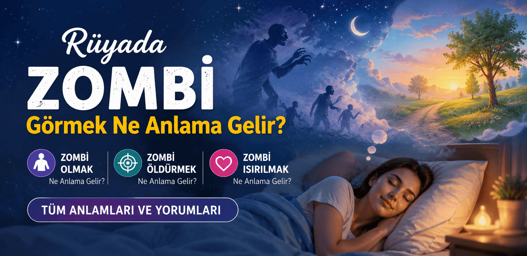 Rüyada Zombi Görmek Ne Anlama Gelir? Zombi Olmak Öldürmek Isırılmak