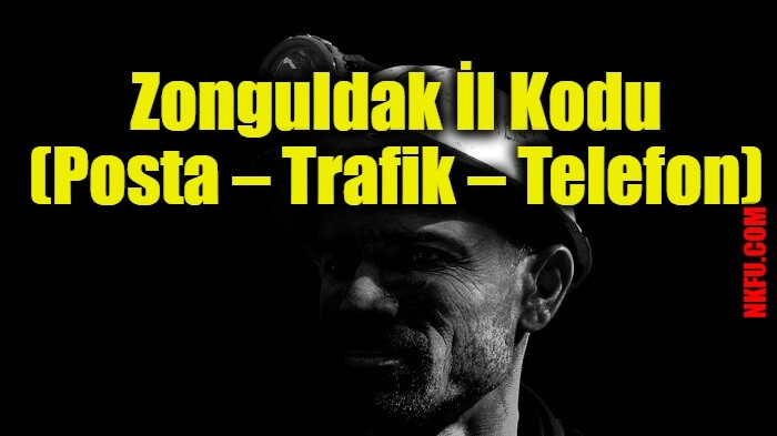 Zonguldak İl Kodu Tüm İlçeleri Posta Kodları Trafik Plakaları Telefon Alan Kodu