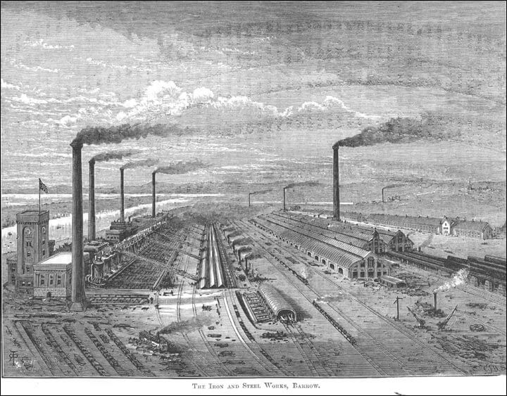 20. yüzyılın başında dünyanın en büyük çelik fabrikası