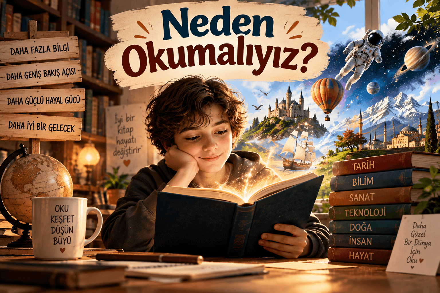 Neden Okumalıyız İle İlgili Kompozisyon Örneği