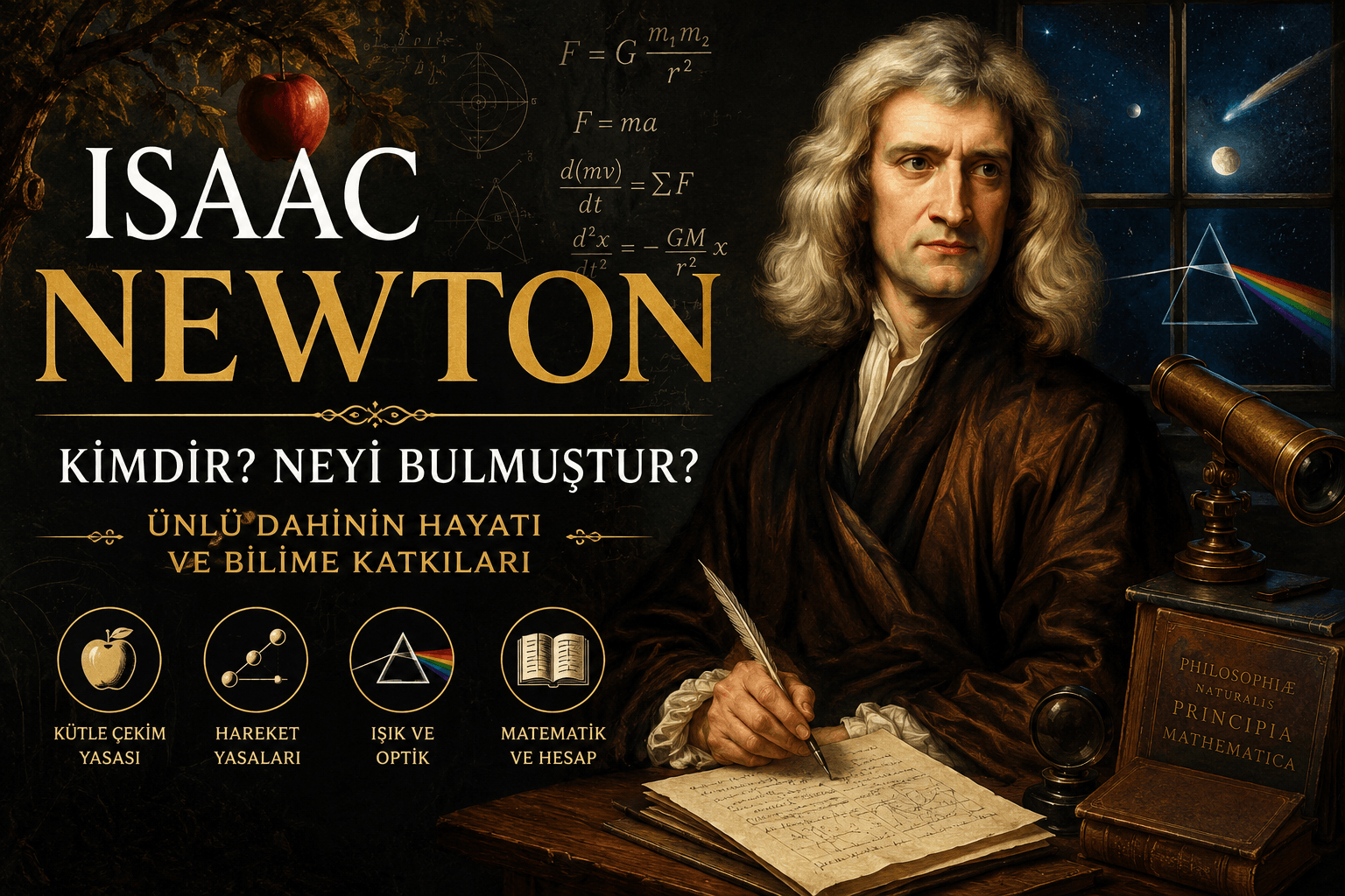 Isaac Newton Kimdir? Neyi Bulmuştur?