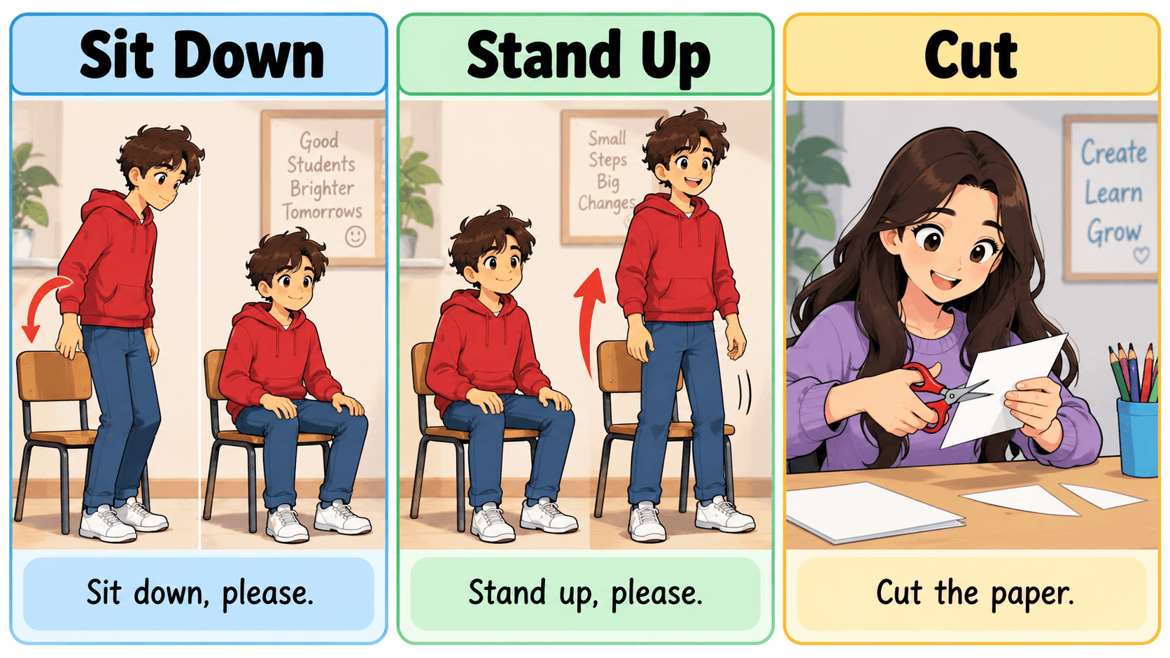 Sit Down - Stand Up - Cut