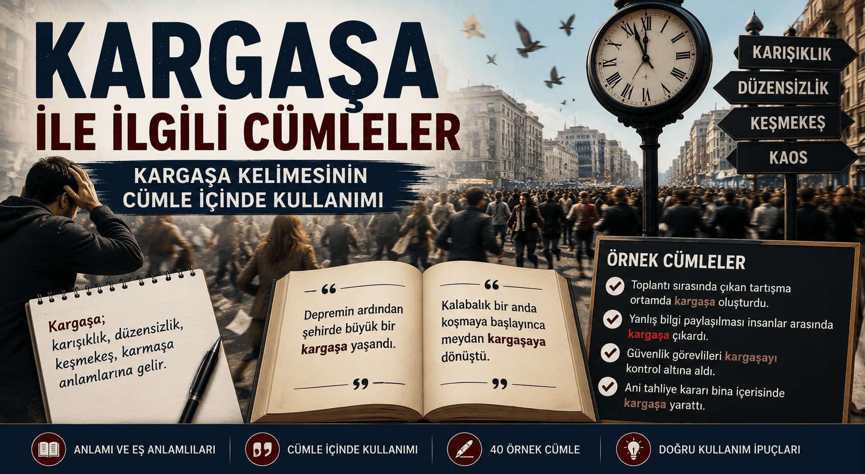 Kargaşa İle İlgili Cümleler