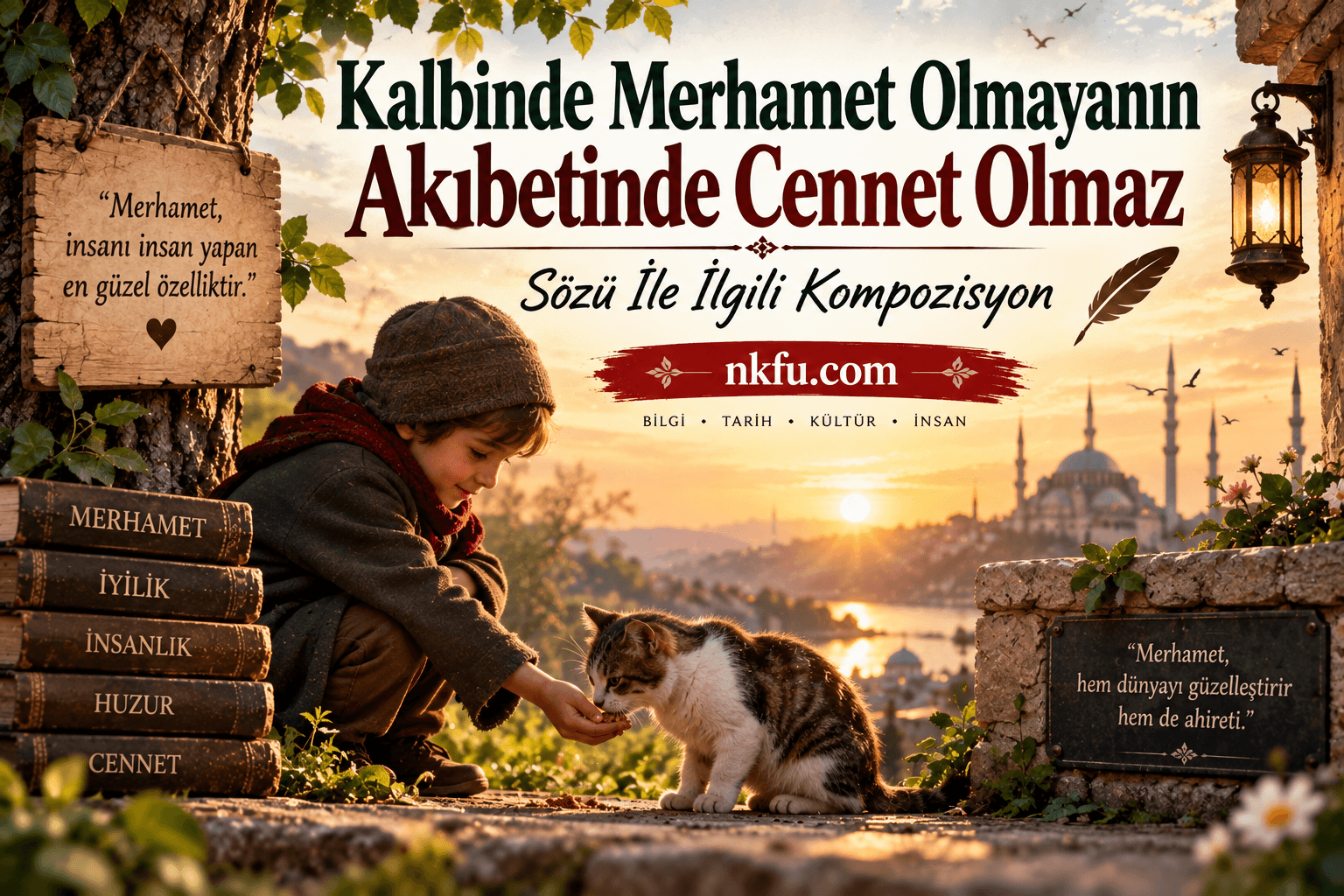 Kalbinde Merhamet Olmayanın Akıbetinde Cennet Olmaz