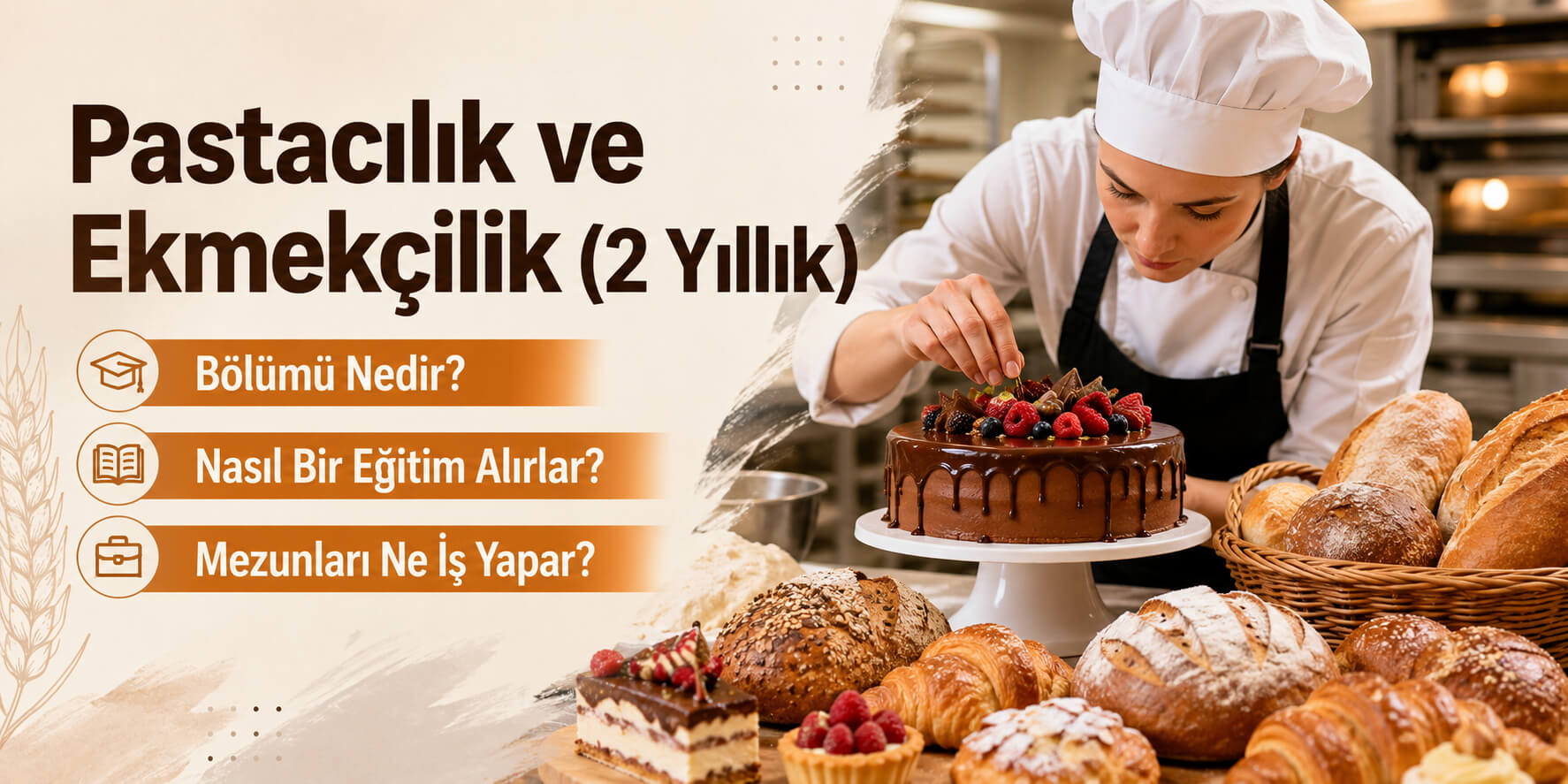 Pastacılık ve Ekmekçilik (2 Yıllık) Bölümü