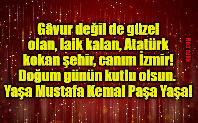 9 Eylül İzmir'in Kurtuluş Günü Kutlama Mesajları