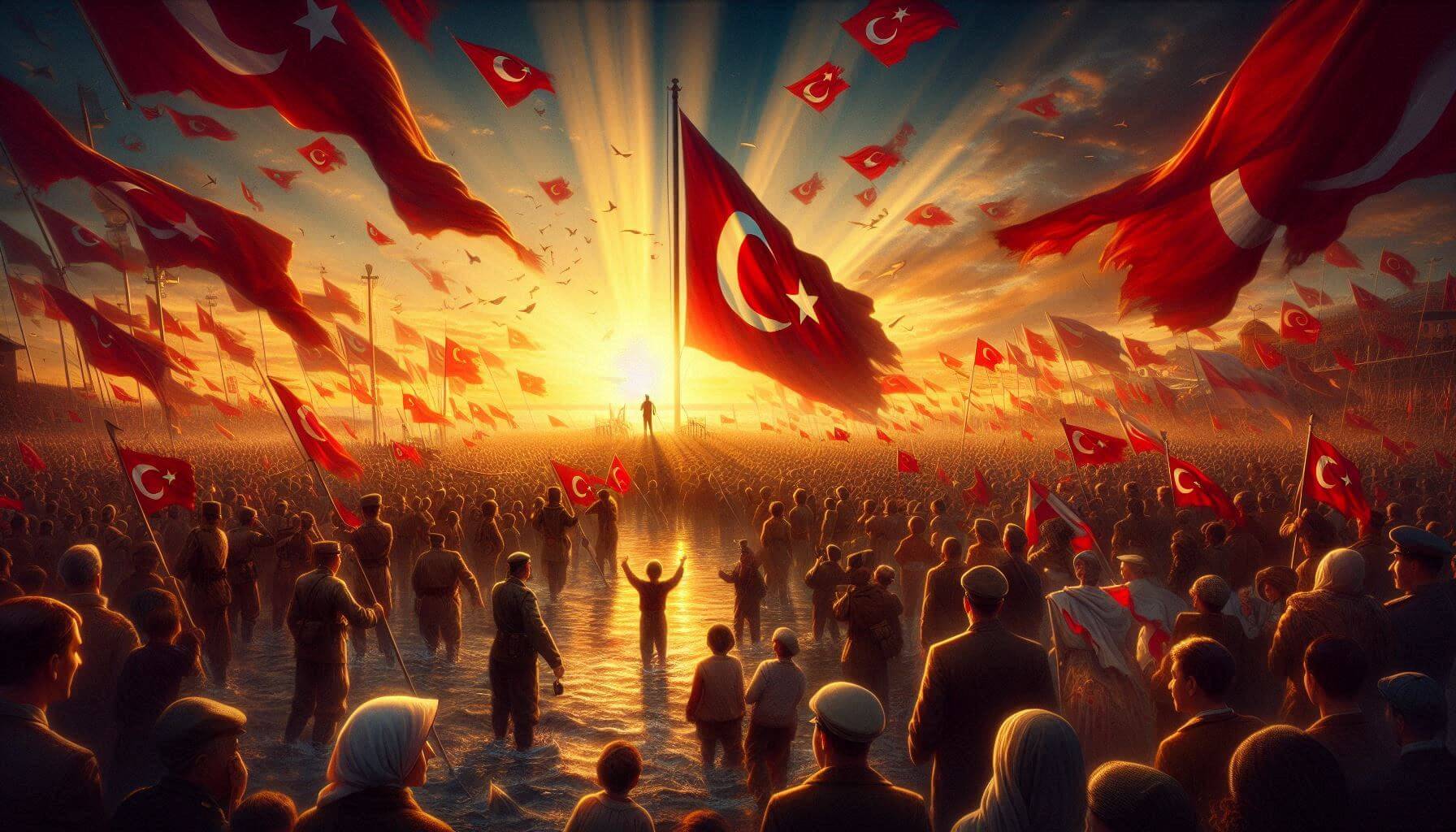 29 Ekim Cumhuriyet Bayramı ile ilgili Yazı, Kompozisyon ve Şiirler