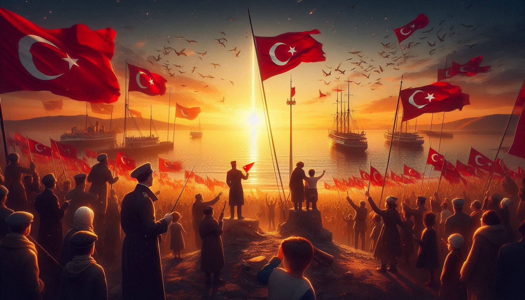 29 Ekim Cumhuriyet Bayramı ile ilgili Yazı, Kompozisyon ve Şiirler
