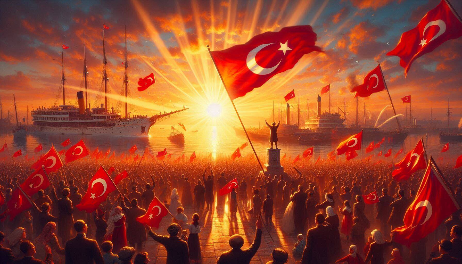 29 Ekim Cumhuriyet Bayramı ile ilgili Yazı, Kompozisyon ve Şiirler