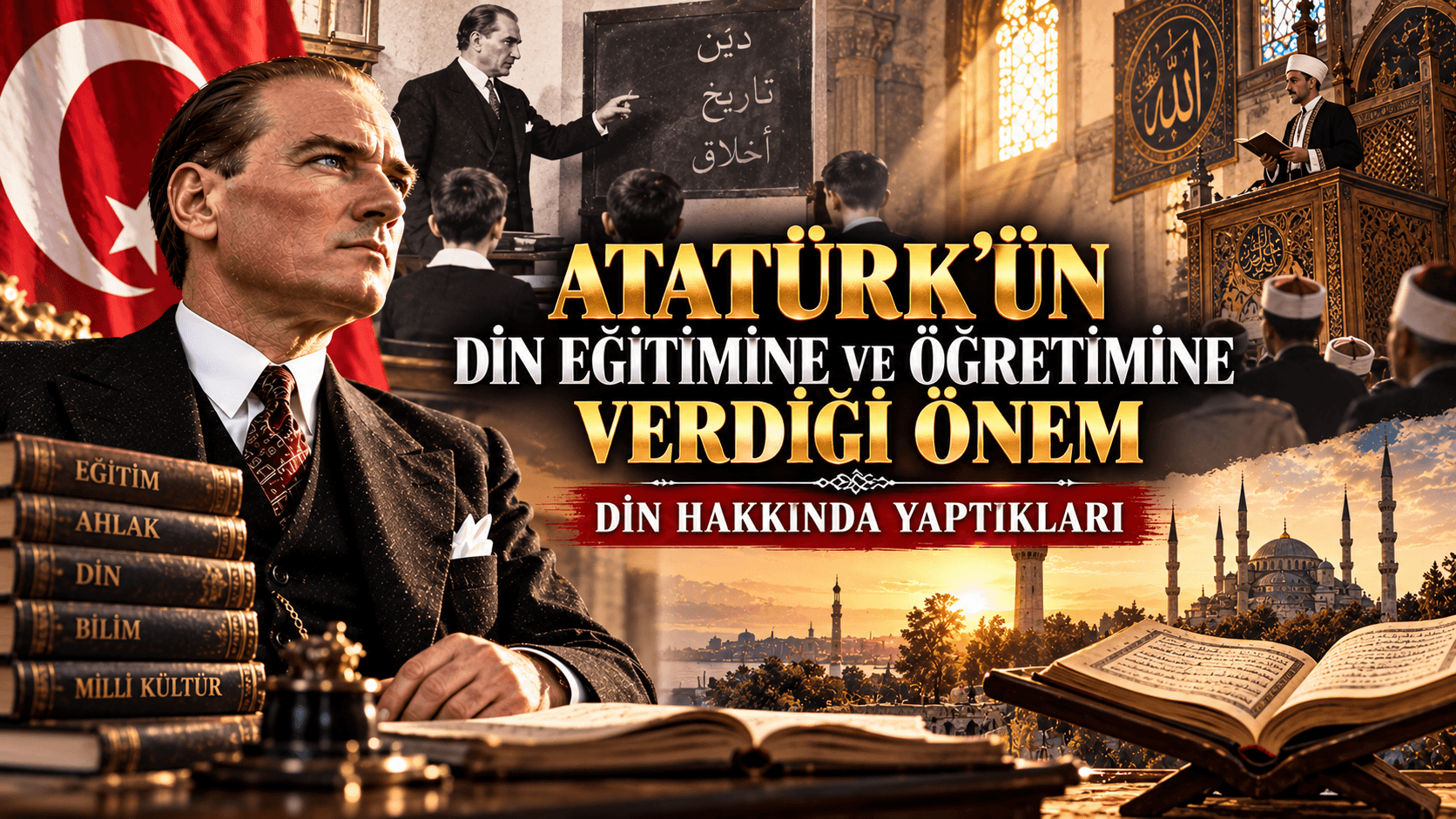 Atatürk'ün Din Eğitimine ve Öğretimine Verdiği Önem, Din Hakkında Yaptıkları