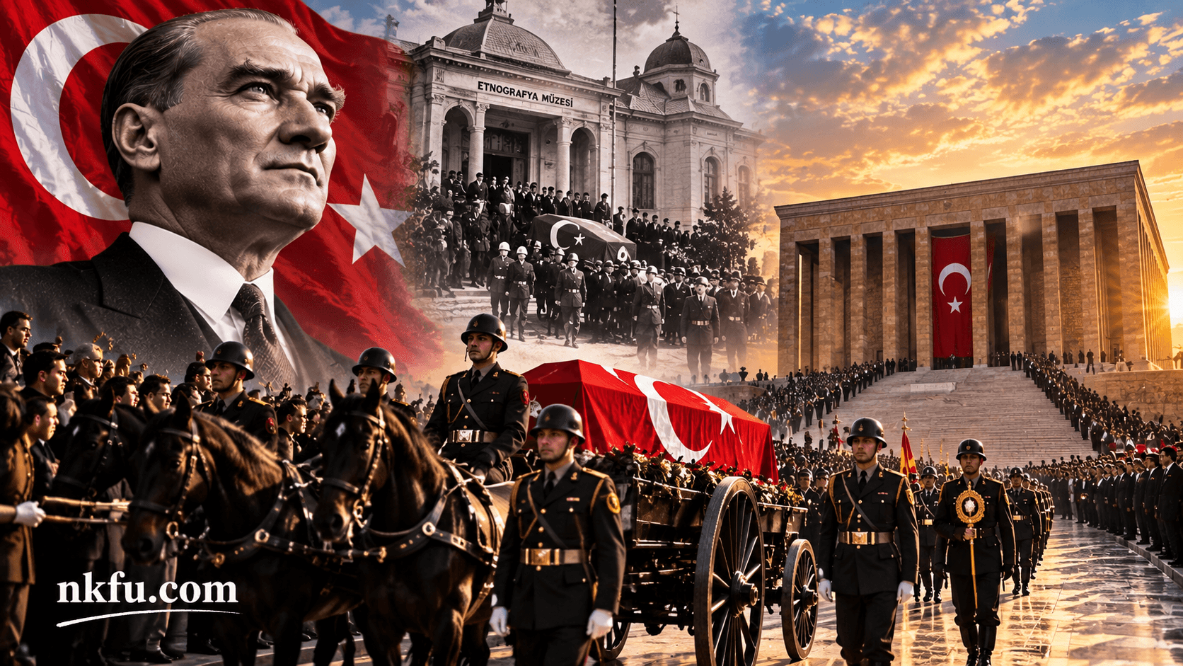 Atatürk'ün Naaşının Anıtkabir'e Taşınması