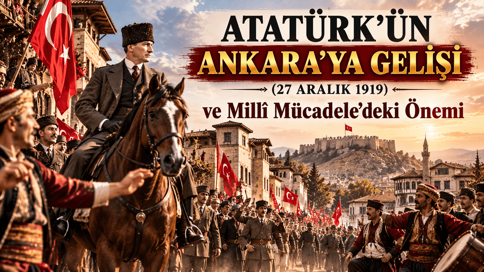 Atatürk’ün Ankara’ya Gelişi (27 Aralık 1919) ve Millî Mücadele’deki Önemi