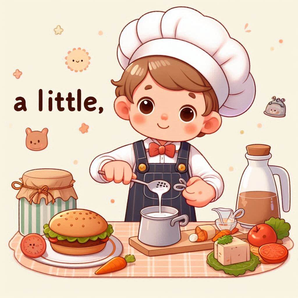 A Little İle İlgili İngilizce Cümleler