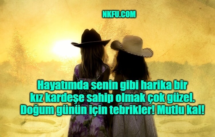 Ablaya ve Kız Kardeşe Doğum Günü Mesajları, Resimli Doğum Günü Kutlamaları