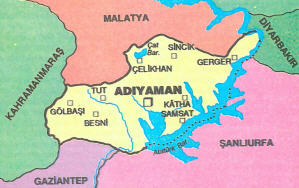 Adıyaman Haritası