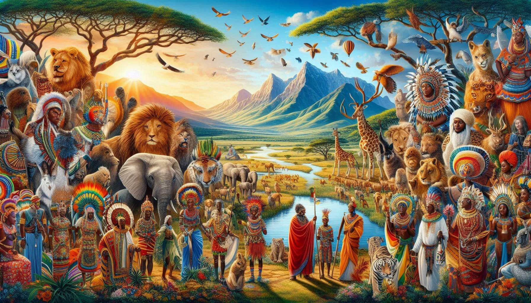 Afrika'da Yaşayan Halkların, Kabilelerin İsimleri ve Açıklamaları