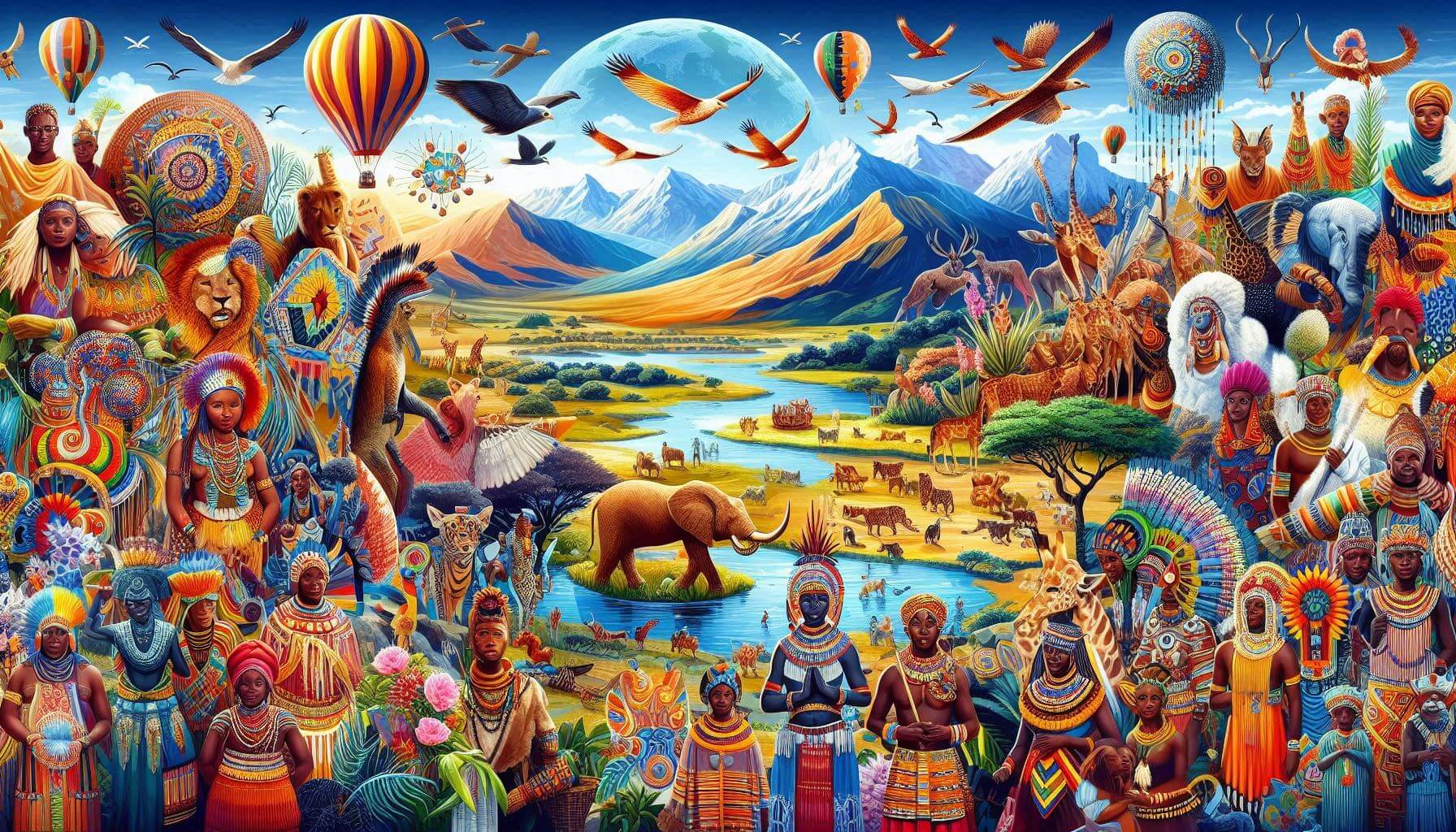 Afrika'da Yaşayan Halkların, Kabilelerin İsimleri ve Açıklamaları