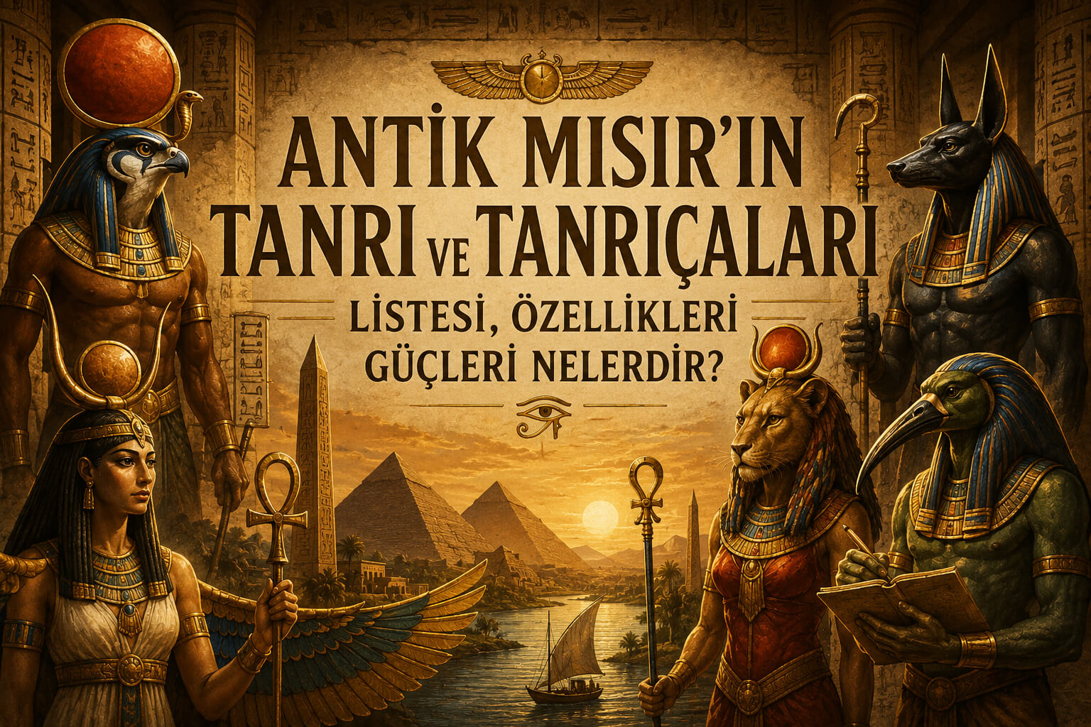 Antik Mısır'ın Tanrı ve Tanrıçaları Listesi, Özellikleri Güçleri Nelerdir?