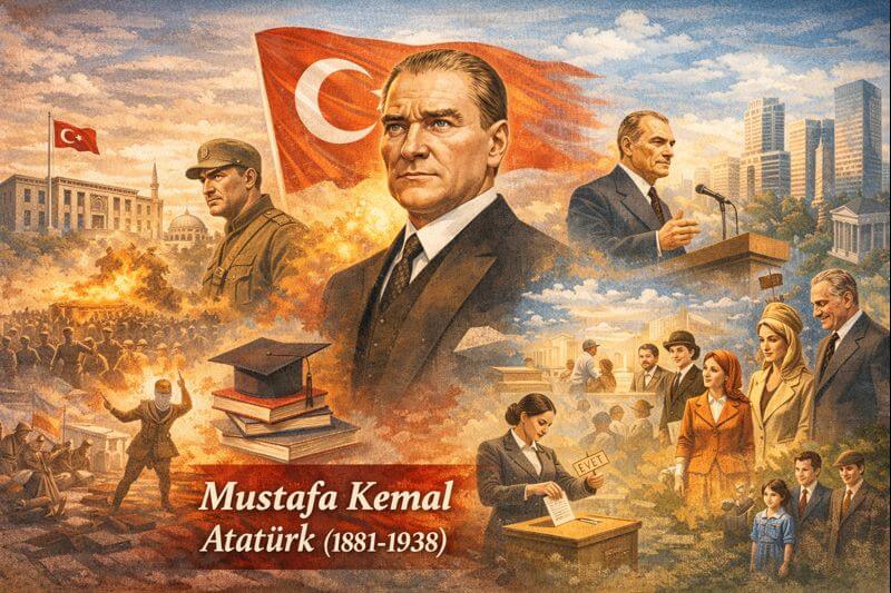 Atatürk İle İlgili İngilizce Kompozisyon
