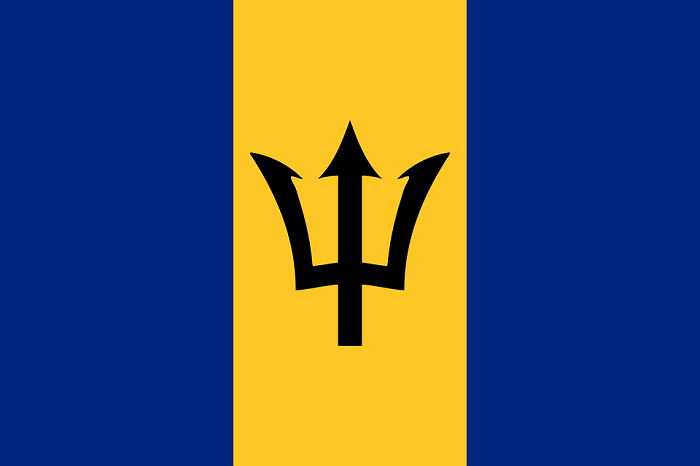barbados bayrağı