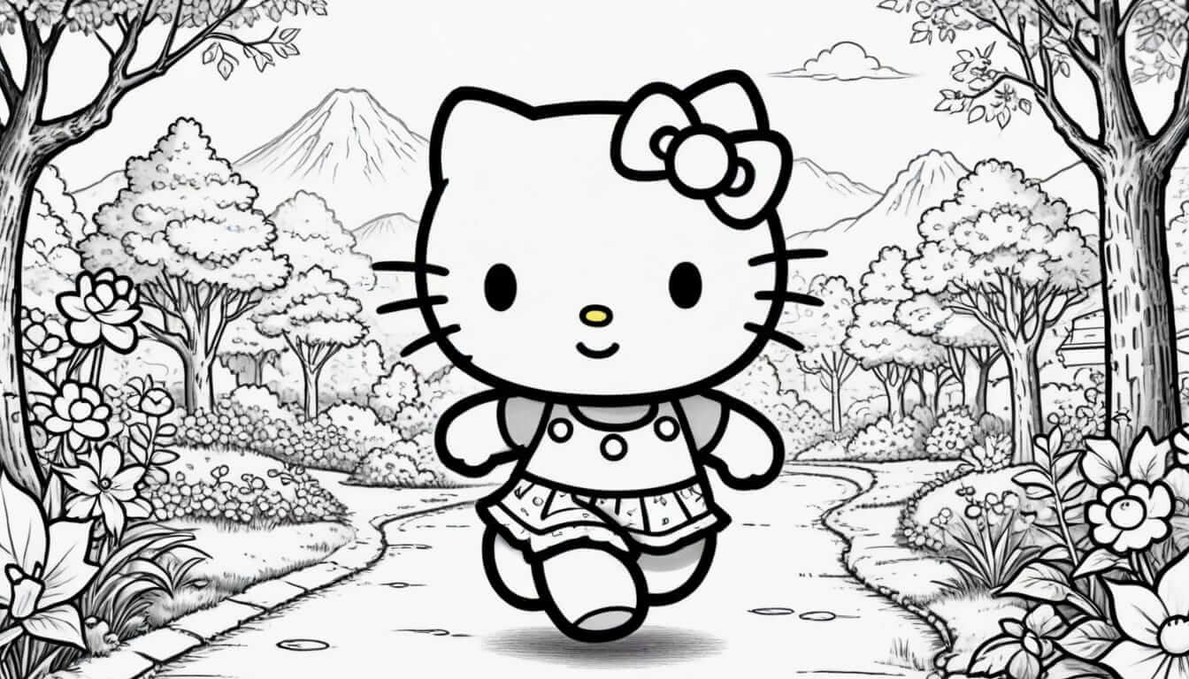 Hello Kitty Boyama Sayfaları