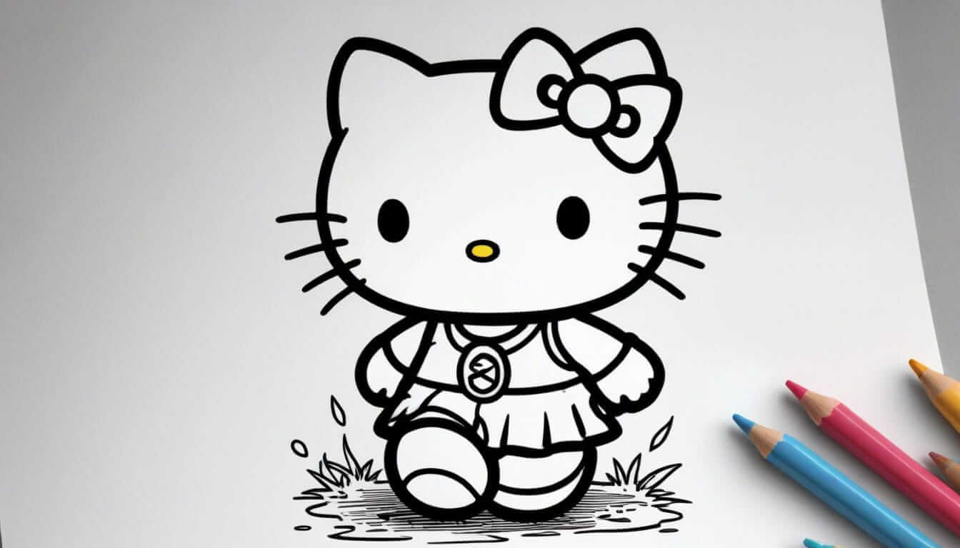 Hello Kitty Boyama Sayfaları