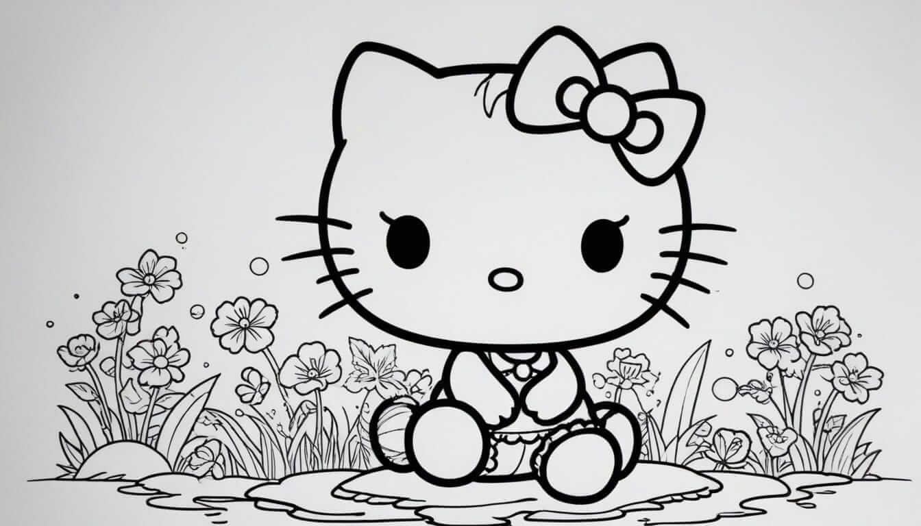 Hello Kitty Boyama Sayfaları