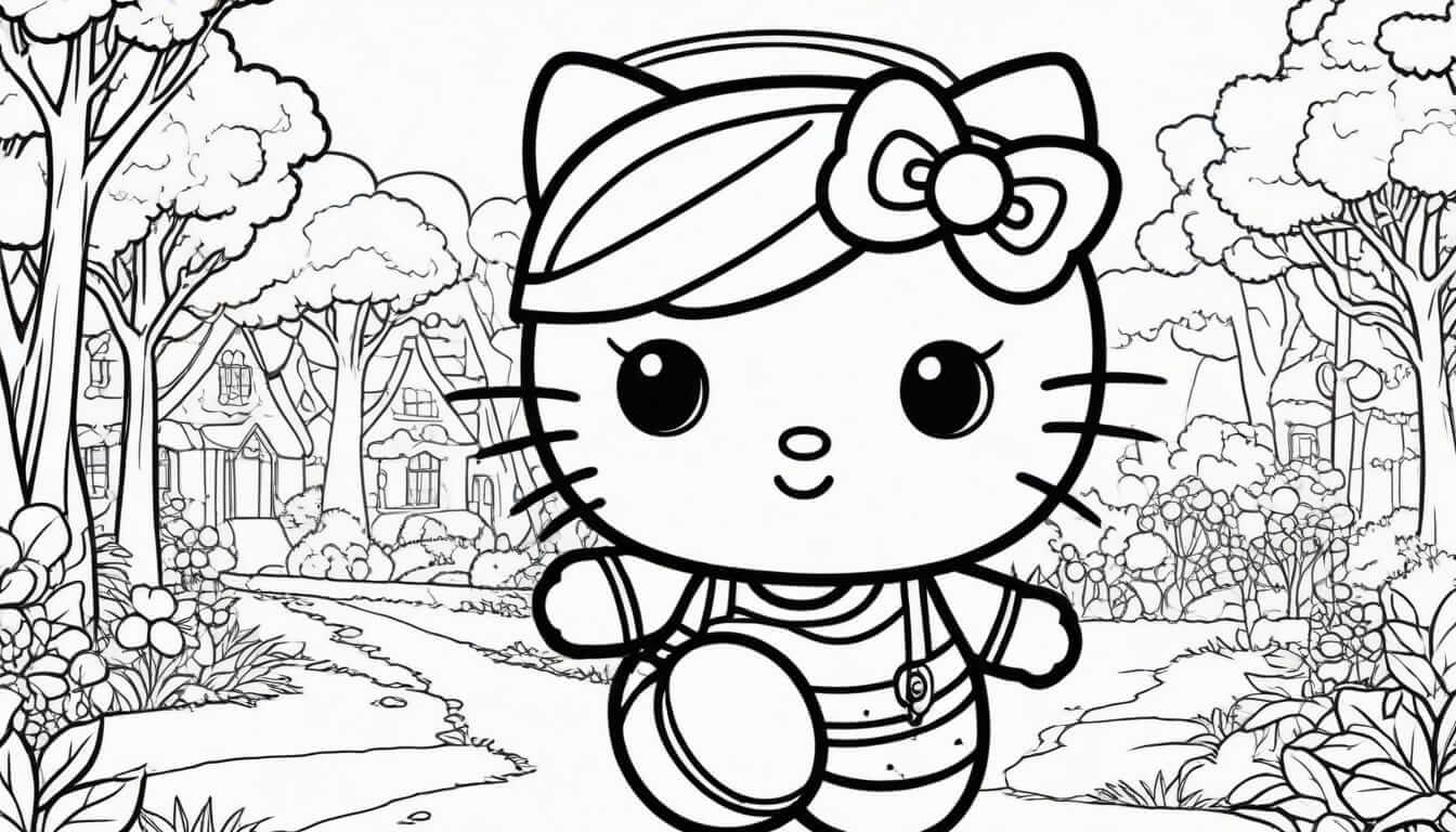 Hello Kitty Boyama Sayfaları