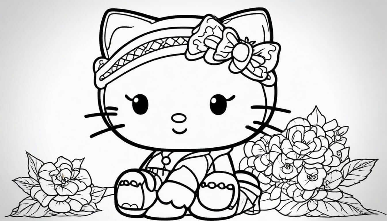 Hello Kitty Boyama Sayfaları
