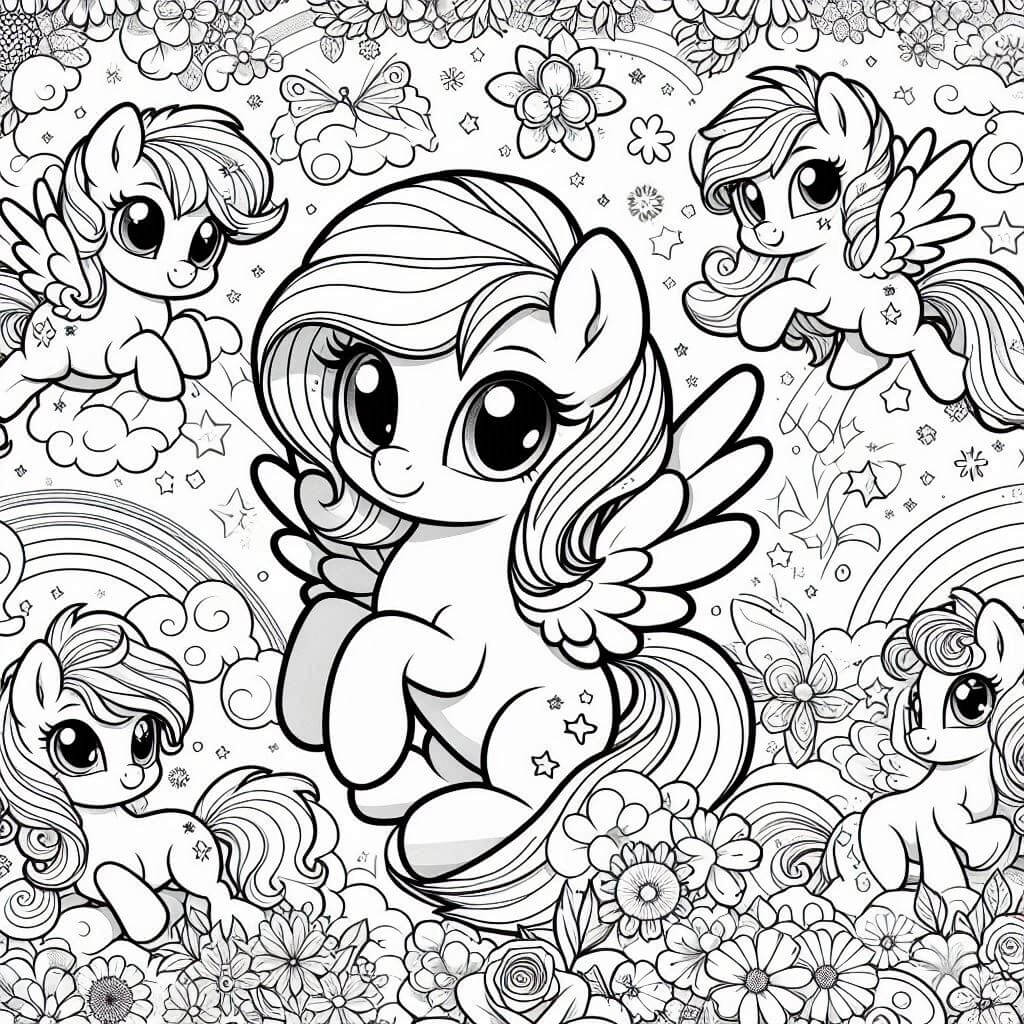 My Little Pony Boyama Sayfaları