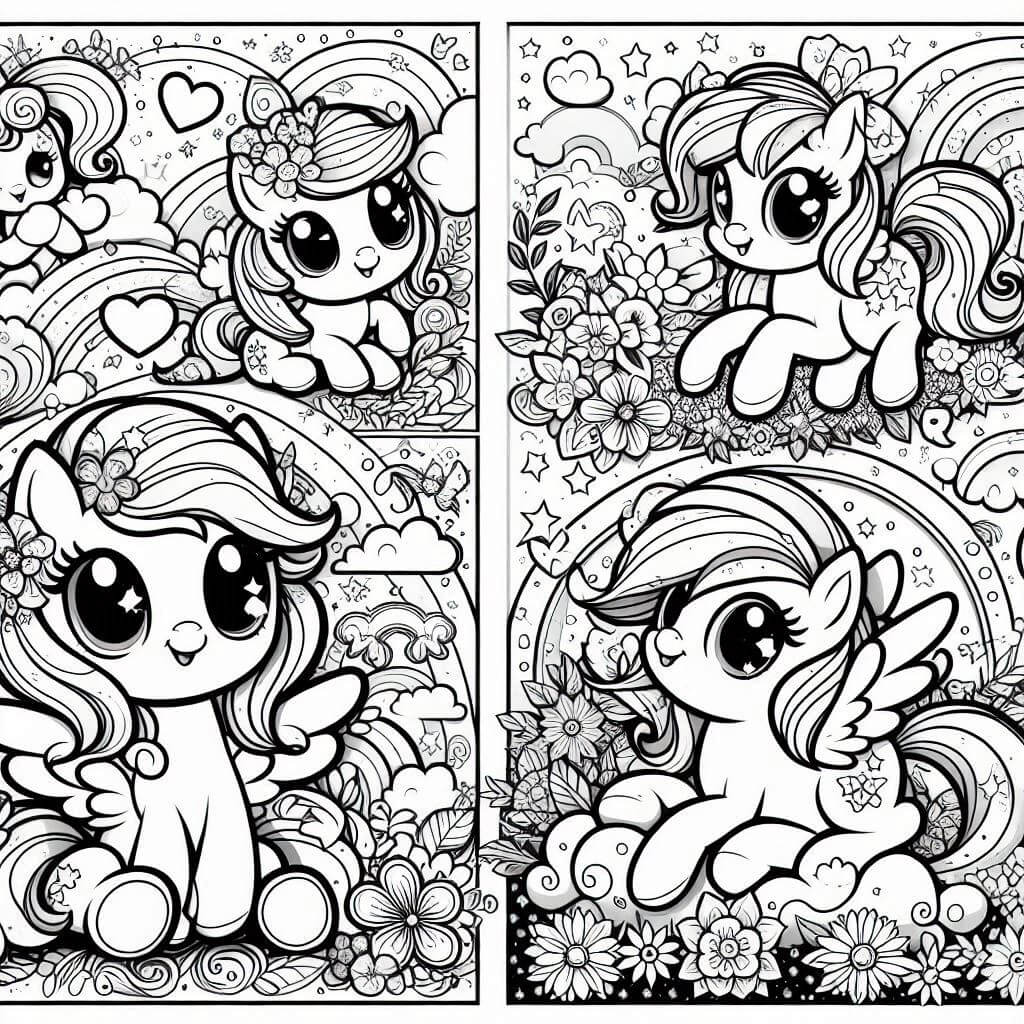 My Little Pony Boyama Sayfaları