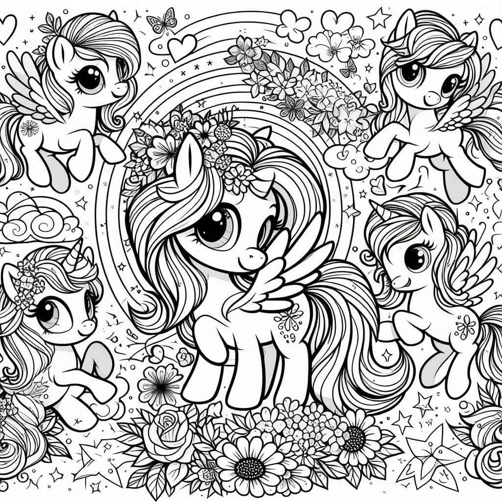 My Little Pony Boyama Sayfaları