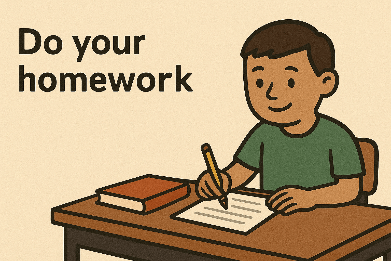 do your homework