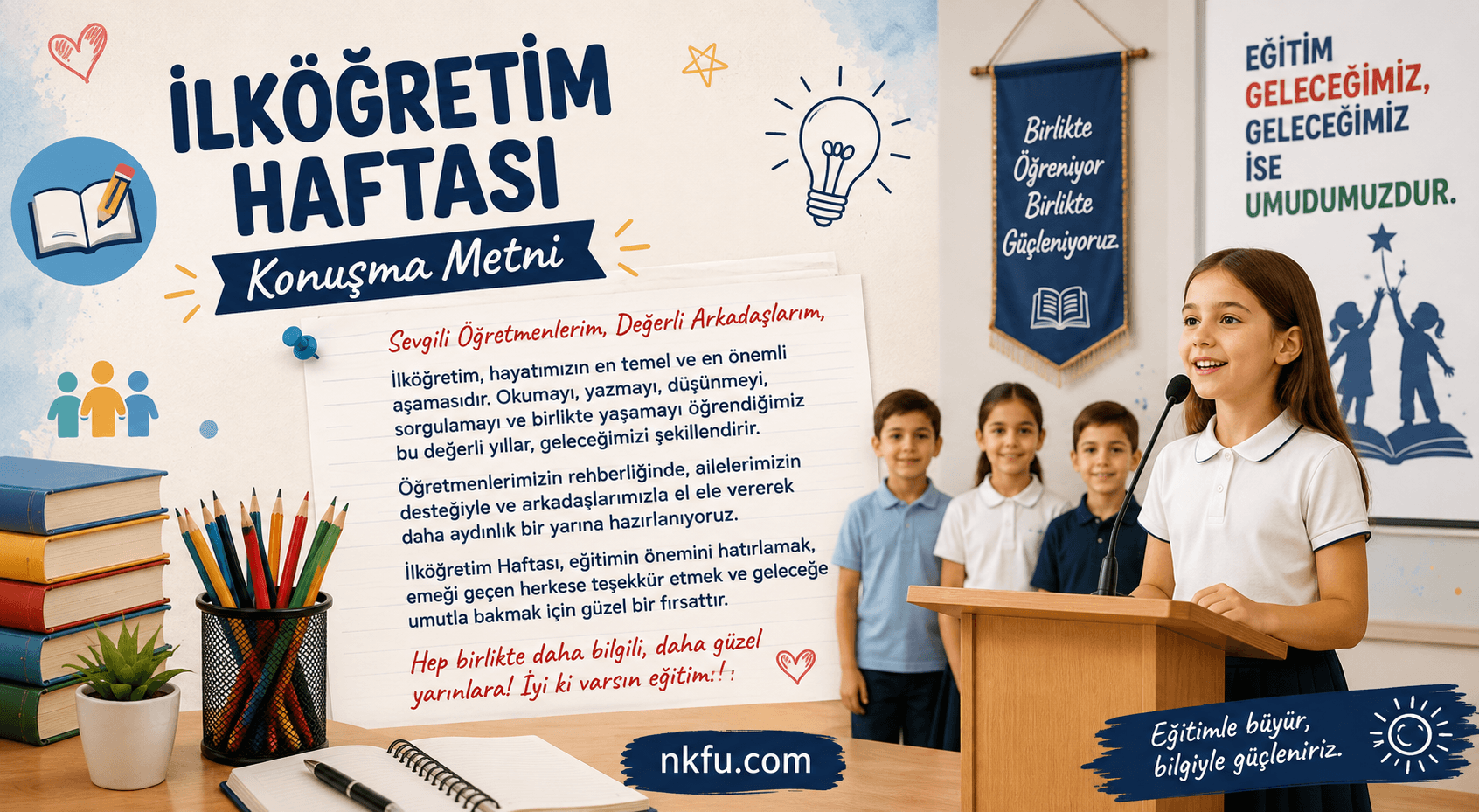 İlköğretim Haftası Konuşma Metni