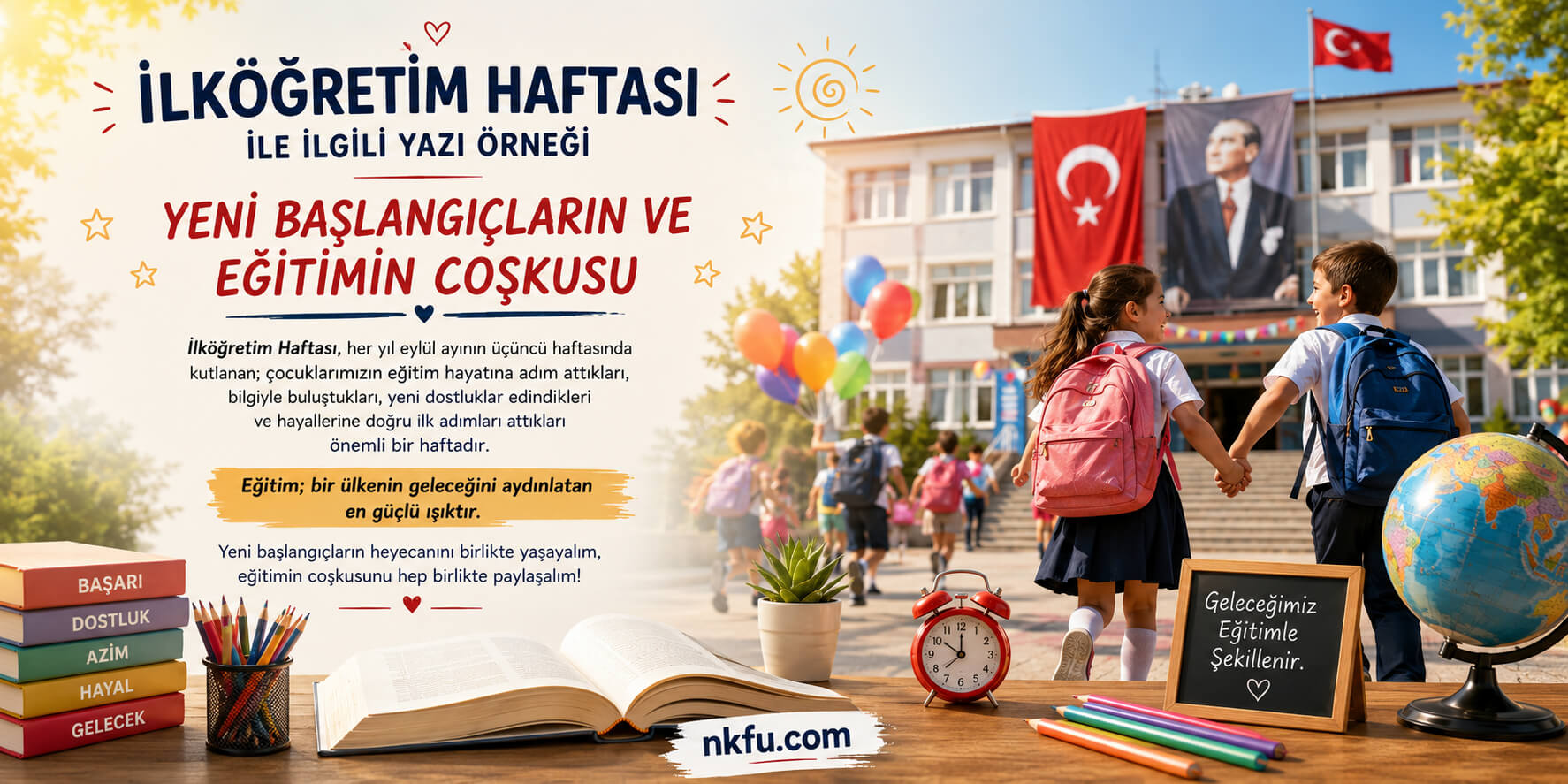 İlköğretim Haftası İle İlgili Yazı Örneği