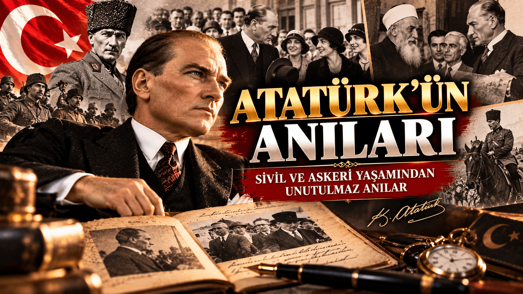 Atatürk’ün Anıları, Sivil ve Askerî Yaşamından Unutulmaz Hatıralar