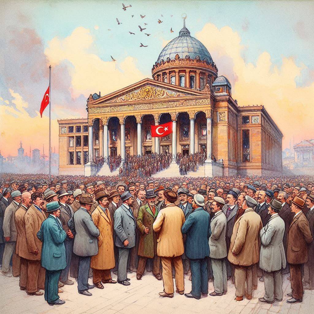 "Egemenlik Ulusundur" Konulu Kompozisyon Örnekleri