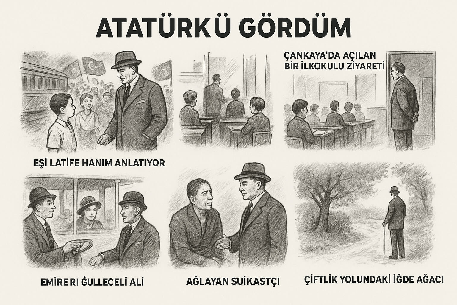 Atatürk İle İlgili Anlatılan Öyküler, Atatürk Öyküleri Okumak İsteyenlere