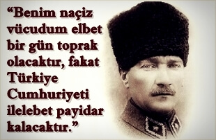 Atatürk İle İlgili Resimli Yazılar