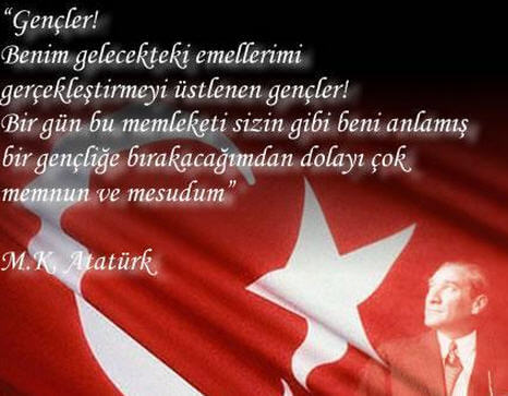 Atatürk İle İlgili Resimli Yazılar