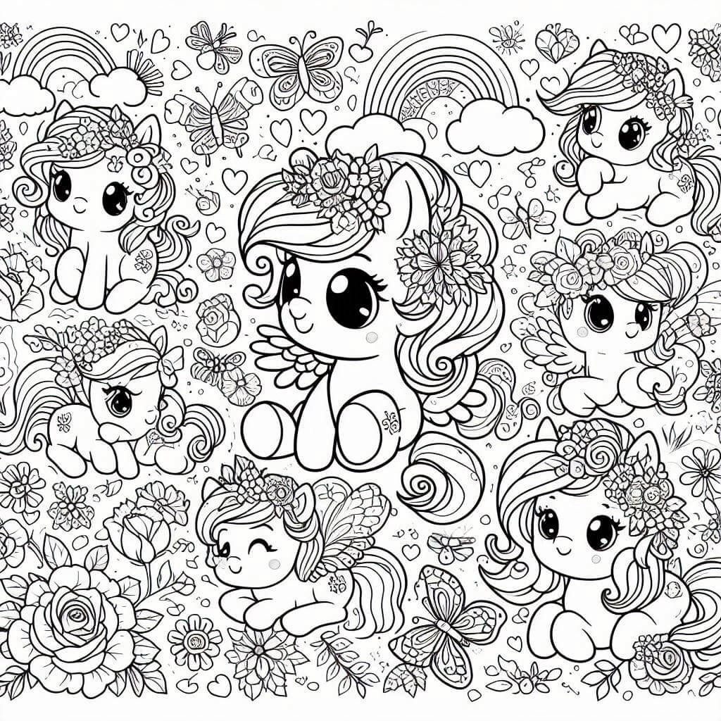 My Little Pony Boyama Sayfaları