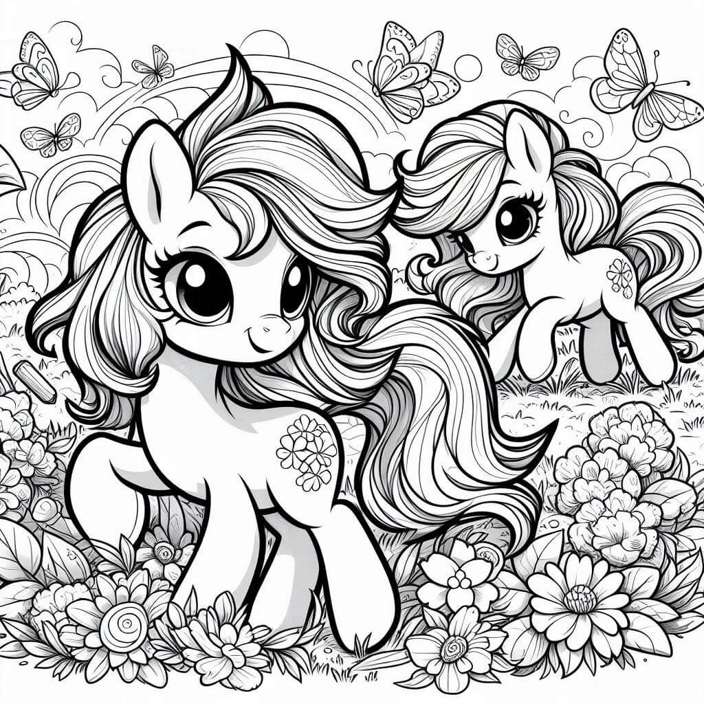 My Little Pony Boyama Sayfaları